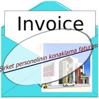 Şirket personelinin konaklama faturası